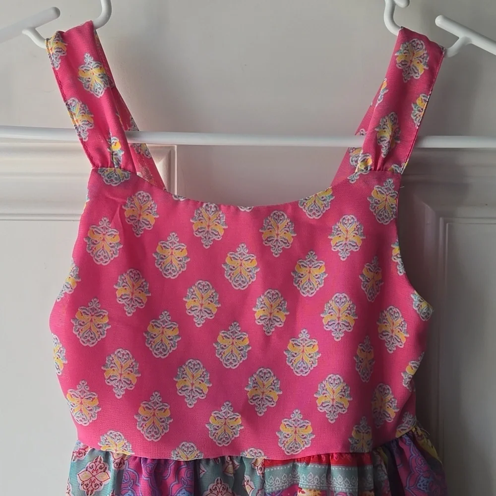 Blueberi Boulevard Hankerchief-hem Dress